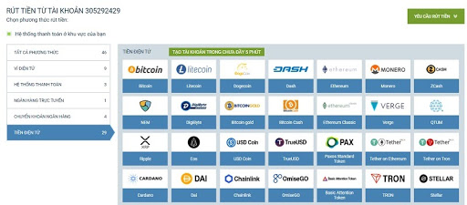 Hướng dẫn nạp tiền tại 1xBet
